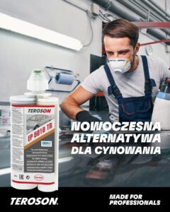 Read more about the article Teroson 5010 TR – innowacyjny dwuskładnikowy epoksydowy zamiennik cyny lutowniczej do karoserii